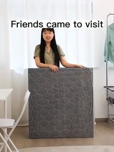 FCPE 70/100/120cm Folding Bed Steel Bed Nap Bed Childrens Bed Crib Foldable Bed Queen/Single Bed Frame for Bedroom Furniture