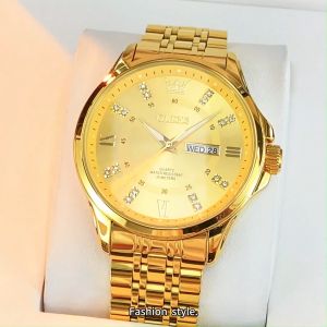 OLEVS Men's Stainless Steel Watch: A Fashionable & Accurate Timepiece