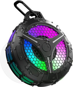 ortizan | Loa Bluetooth Khi Tắm IP67 Đèn LED Di Động Chống Nước Ngoài Trời Loa Âm Thanh Nổi Không Dây Nhỏ Ngoài Trời Dành Cho Cắm Trại Tại Nhà