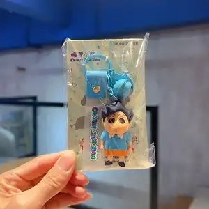 52TOYS | Shin-Chan Japanese Defense Team Series Cartoon Acg Pendant For Party Backpack Handbag Keychain Wallet Car Decoration Cute Gift