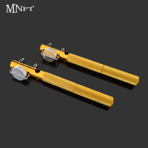 MNFT 1 PC Full Metal Fishing Hook Knotting Tool & Tie Hook Loop Making Device