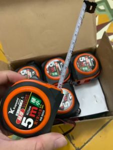 Thước mét Kapusi cao cấp Thước lỗ ban phong thủy 3m/5m/75m/10m Vỏ bọc cao su chống va đập