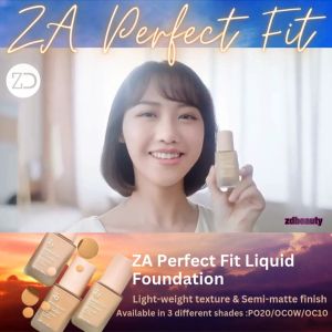 Za Perfect Fit Liquid Foundation 25ml [ALL NEW]