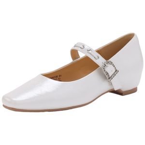 Hotwind | Inner Heel Boost Square Toe Mary Jane Shoes