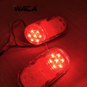 KOKLA E68 ไฟท้าย (2ชิ้น) ไฟเบรค DC12V รถพ่วง รถบรรทุก กันน้ำ LED ไฟด้านหลัง ไฟเลี้ยว LIGHT ไฟเบรกLED ไฟท้ายเบรก รถบรรทุก รถตู้ FXA waca ไฟ pro9