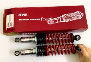 RXZ EX5 ABSORBER KYB MONOSHOCK REAR ABSORBER DOUBLE SPRING HEAVY DUTY MS1055DSR RXZ EX5 KAYABA LIMITED EDITION