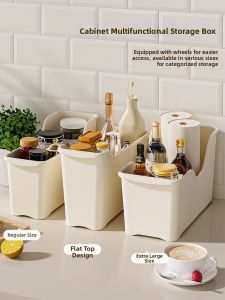 MEYGOROOM | Pot and Pan Organizer Shelf with Wheels