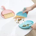 Mini Plastic Broom And Dustpan for Pets Home Use Student Garbage Shovel Set or Cleaning Tools Compact Household Items. 