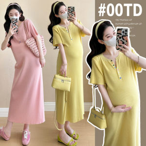 Stylish Trendy Knit Maternity Dress