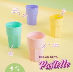 Gelas Plastik Kualitas Restoran Kuat Tebal Ekonomis Keya 1 Pcs