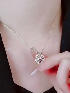 Kalung Titanium Wanita Magnet Bongkar Pasang Love Terbaru Kalung Titanium Anti Karat Tidak Luntur