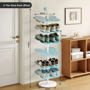 Indoor Simple Butterfly Shoe Rack Multi-Layer Not Occupying Space Good Looking Home Entrance Modern Minimalist Iron Storage