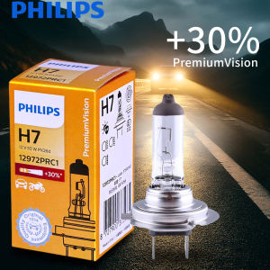 Philips | Philips Vision H7 12V 55W PX26d +30% Brighter Original Light Car Halogen Headlight Auto Genuine Bulb Fog Lamp 12972PRC1