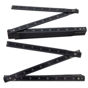 1pc/2pcs 1M/2M Metric & Imperial Dual Scale Folding Rulers for DIY Craft Projects / Drawing / Woodworking Measuring Tool Kit