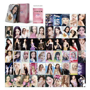 Kpop Korean Group Star Self-Printed Laser Mini Truck E Group Small 17 Pink and Black Womens Team Peripheral Support Lomo Homemade Meitu