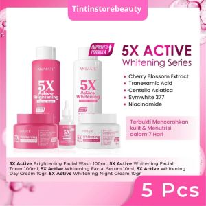 Animate acne solusion 5 in 1 paket animate untuk jerawat