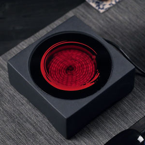 Retro Yihu Tang White Ceramic Tea Pot Set Volcanic Rock Tea Brewer Kit Chinese Style Handmade Tea Utensils Dining Tableware