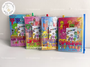 (Ready stocks) Wonderparties sSprunkI Kids Birthday Party Gift Set/Souvenir/Goodies bag/customized name card/Pek hadiah budak sekolah 儿童生日伴手礼🎂