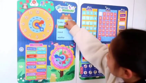Fun operation Wall chart math learning tools kids calendar my life math thinking exercises education