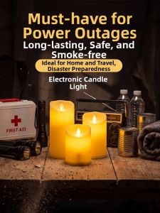 ANQIYUE | Outdoor Emergency LED Simulation Candles