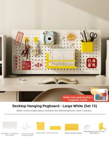 YIBANQI | Desktop Standing Organizer No Installation Required Metal Shelf