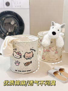 ถังใส่เสื้อผ้าสกปรกแบบพับได้ขนาดใหญ่สำหรับใช้ในบ้านในห้องน้ำ อุปกรณ์เก็บเสื้อผ้าสกปรกแบบทนน้ำได้จาก China