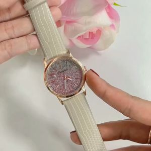 Bayar Ditempat | COD Jam Tangan Wanita Fashion Terbaru Strap Kulit Mewah Style Korea
