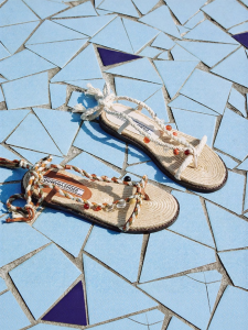 Toomanyshoes | Cute Braided Strappy Flip-Flops
