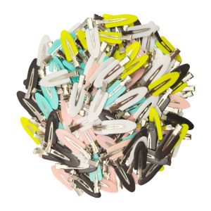 10-40pcs Candy Color Women BB Clip Hairpin Fashion DIY Cream Glue Handmade Materials Hair Clip Accessories Kawaii Duckbilly Clip