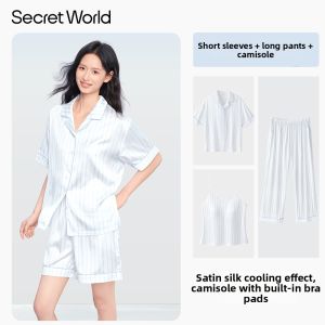 Secret World | Breathable Spring and Summer Wearable Homewear Set