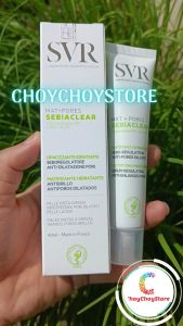 Kem Dưỡng SVR Sebiaclear Mat + Pores  40mL Giúp Giảm Mụn Kiềm Dầu Se Nhỏ Lỗ Chân Lông