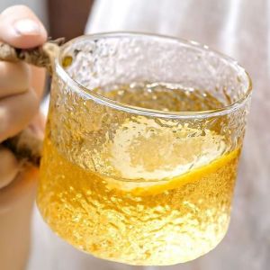 Summer Transparent Large Capacity Thickened Borosilicate Glass Cold Water Pot High Temperature Resistant Home Use Cold Brew Storage Pot