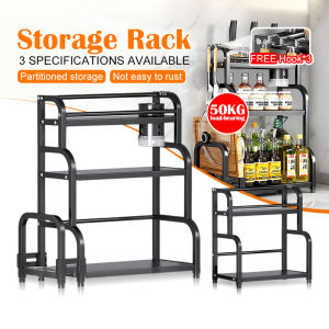 2/3 Tier Stainless Steel Spice Rack Stainless Steel Kitchen Condiment Seasoning Storage Organizer Rack Knife Rack XPH807