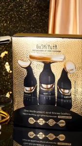 3 In 1 electric introducer Massager essence face cream introducer neck face eye massager With 3 replacement heads