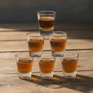 Set 12 Ly Shot Glass 50ml Dáng Vuông – Cốc Mini Pha Chế Cafe Barista Cao Cấp