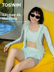toswim | Bộ Đồ Bơi Ba Mảnh Bảo Vệ UV Tay Dài