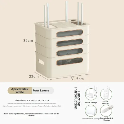 Younal | Multifunctional Device Organizer Box Wifi Router Storage