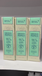Kem Đánh Răng Keo Ong Siberian Propolis – Bảo Vệ Toàn Diện Sức Khỏe Răng Miệng Từ Thiên Nhiên ( 100ml/tuýp )