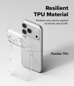for iPhone 17 Pro Max Clear Case [Flexible TPU] [Full Coverage Camera Protection] Ultra Thin Lightweight Protective Case Cover for iPhone 17 Air 16 Pro Max 16E 15 Plus 14 Pro 13 12