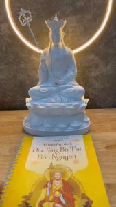 Combo Vở Chép Kinh Địa Tạng in mờ cao cấp và sổ chép kinh Chú Đại Bi in chữ mờ cao cấp (TẶNG BÚT) - Anan Book Biên Soạn