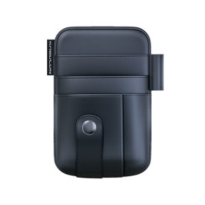 NAIWU | Multi-Function Car Sun Visor Organizer with Sunglasses Case and Card Holder