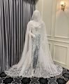Sutrisno kebaya - Kebaya Akad Nikah Ekor Baju Pengantin Akad Full Payet Kebaya Akad Putih. 