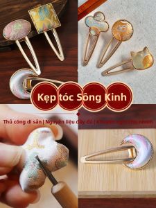 TAOQUMAO | Kẹp Tóc Sáng Tạo DIY Brocade Soochow Di Sản