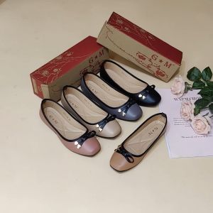 Summer fashion leather square toe Doll shoes Flat shoes for women