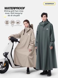 GUOQI | Áo Mưa Chống Thấm Dành Cho Nam Và Nữ Đi Xe Máy Điện