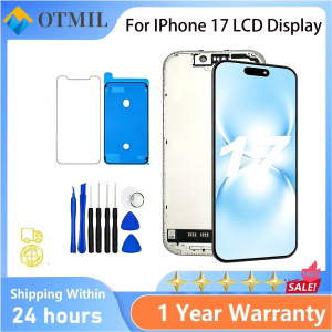 A3519 A3520 SOFT OLED Pantalla For IPhone 17 LCD Display Touch Screen Digitizer Assembly For IPhone 17 LCD Replacement