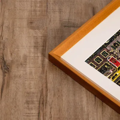 Qiaoyue | Custom Framed Photo Wooden Puzzle Frame 70×50cm