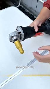 Upgraded 2-in-1 Diamond Brazed Finger Bit Milling Cutter rear bumper water-grinding wheel edge trimming Grinding Head Perfect for Dressing Marble Countertops Sturdy Multipurpose Easy to Use