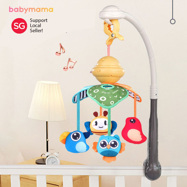 Multifunctional Baby Rattles Crib Mobiles Toy Baby Crib Hanging Toys