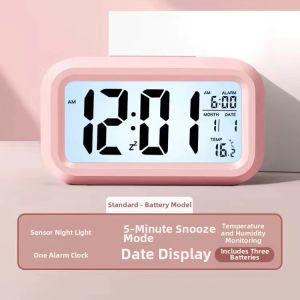 TEKANAI | Voice Announcement Night Light Alarm Clock